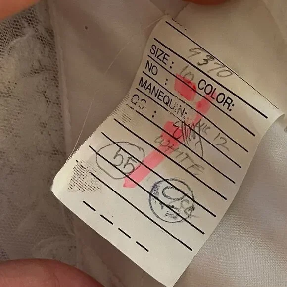 Mori Lee Wedding Dress 5370 Lace Embroidered Sash - Picture 9 of 12